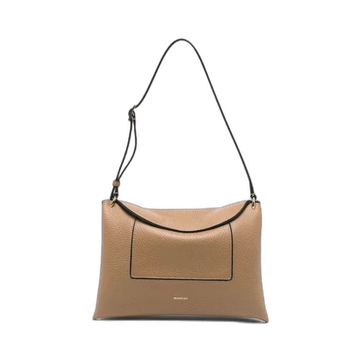 Penelope Slouch Logo-Detail Shoulder Bag