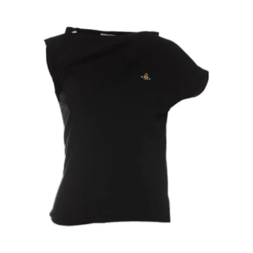 Asymmetric Short-Sleeved T-Shirt