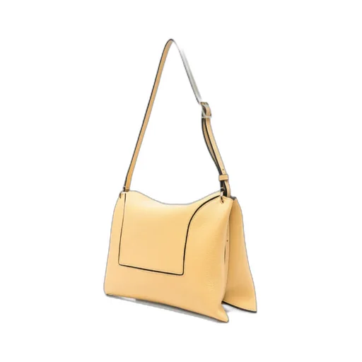 Penelope Slouch Logo-Detail Shoulder Bag