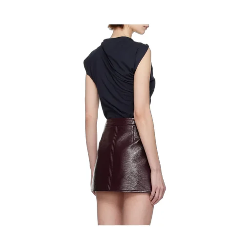 Asymmetric Short-Sleeved T-Shirt