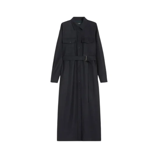 Wool Flannel Dress