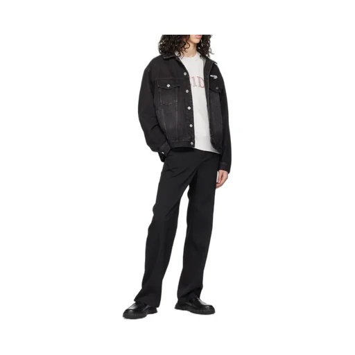 Logo-Print Denim Jacket