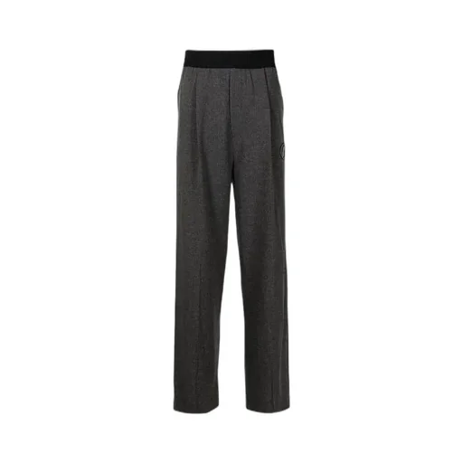 Logo Patch Wide Trousers