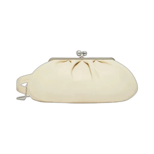 Logo Engraved Shoulder Bag