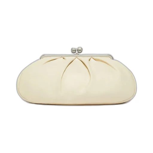 Logo Engraved Shoulder Bag