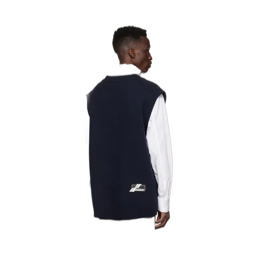 V-Neck Knitted Vest