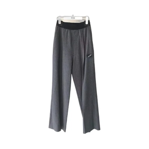 Logo Patch Wide Trousers