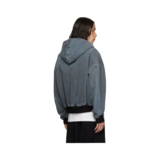 Logo Zipper Cotton Suit