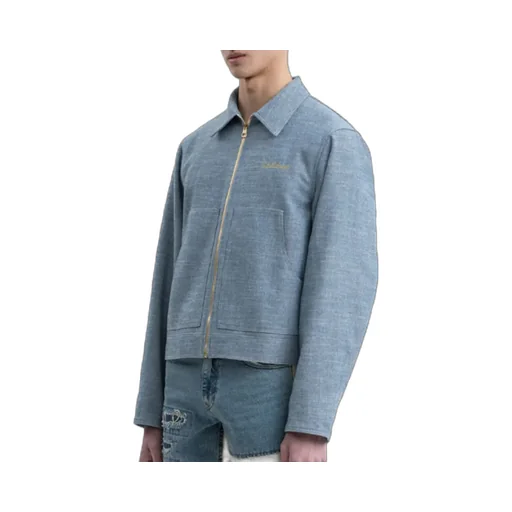Long-Sleeved Logo Casual Jacket
