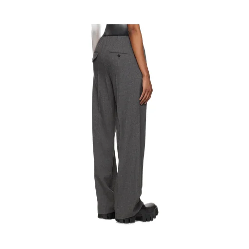 Logo Patch Wide Trousers