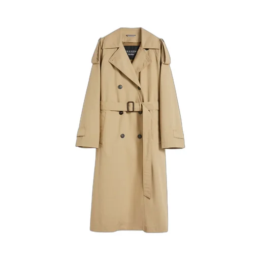 Lapel Long-Sleeved Coat