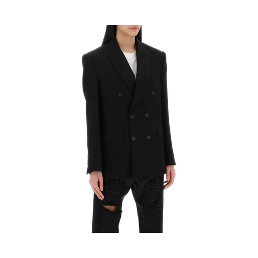 Double-Breasted Suit Jacket