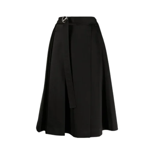Pleated Midi Skirt