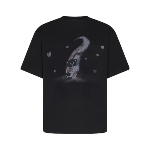 Teddy Bear Printed Crewneck T-Shirt