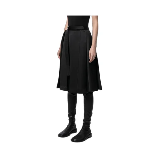 Pleated Midi Skirt