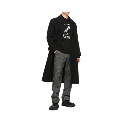 Logo-Intarsia Crew-Neck Jumper