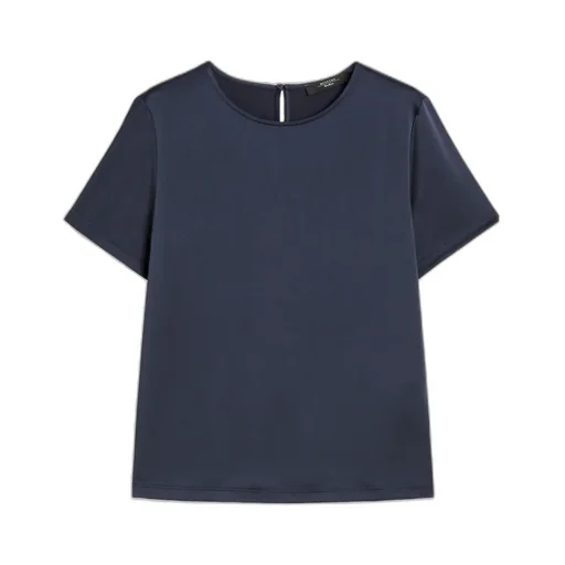 Gilbert Satin Crewneck T-Shirt