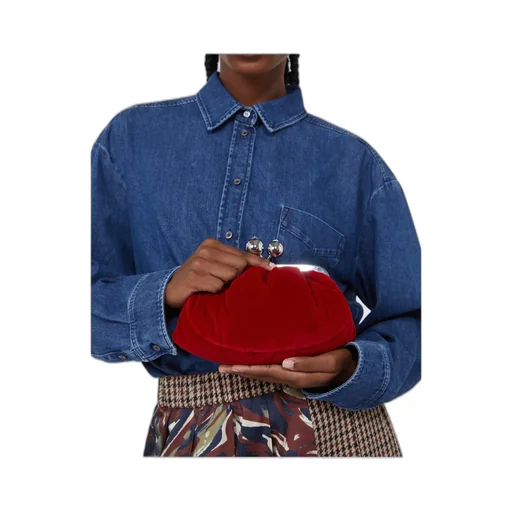 Small Velvet Pasticcino Bag