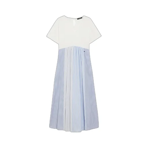 Wide Jersey Dress