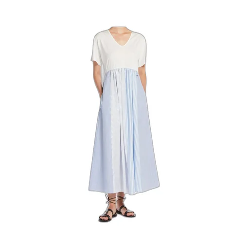 Wide Jersey Dress