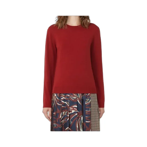 Silk And Wool Yarn Pullover