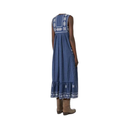 Printed Poplin Dress