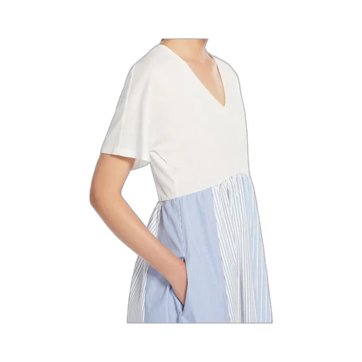 Wide Jersey Dress