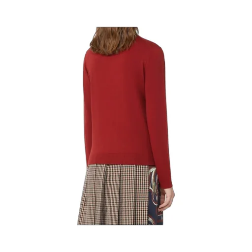 Silk And Wool Yarn Pullover