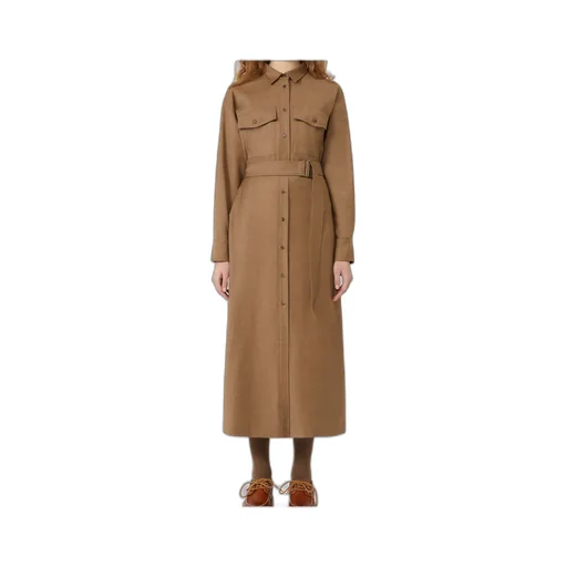 Wool Flannel Shirt Dress