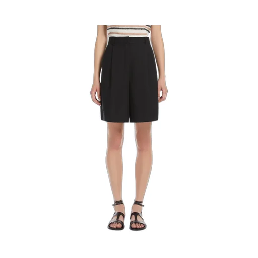 Flared Bermuda Shorts