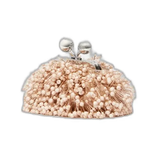 Satin And Sequin Nano Pasticcino Bag