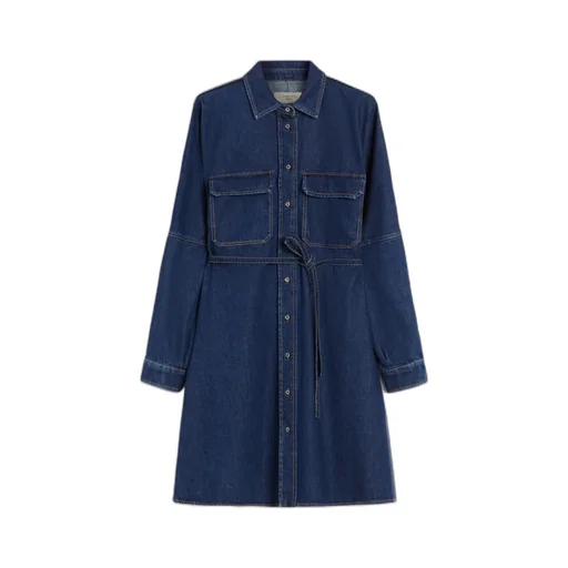 Denim Shirt Dress