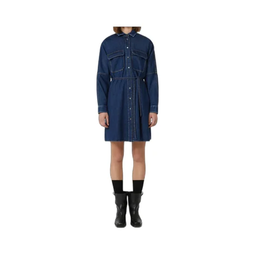 Denim Shirt Dress