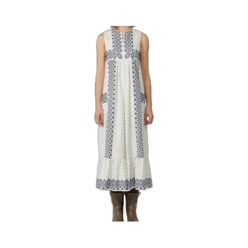 Printed Poplin Dress
