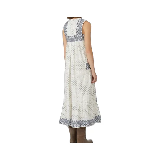 Printed Poplin Dress