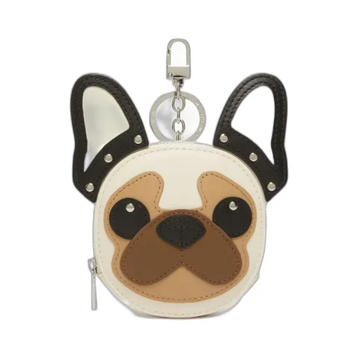 Dog-Face Zipped Keyring