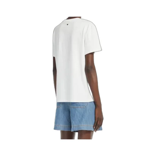 Teiera Logo Printed Crewneck T-Shirt