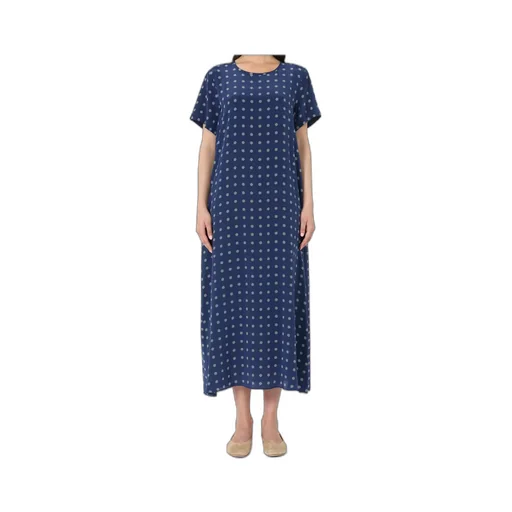 Printed Silk T-Shirt Dress