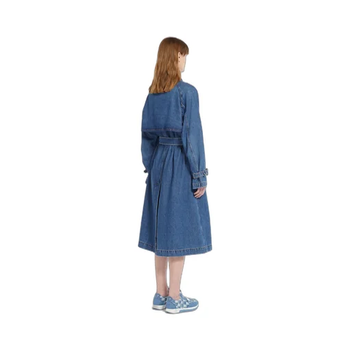 Denim Trench Coat