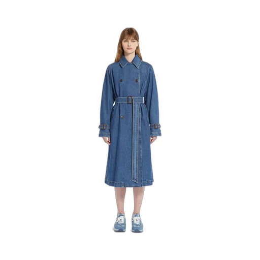 Denim Trench Coat