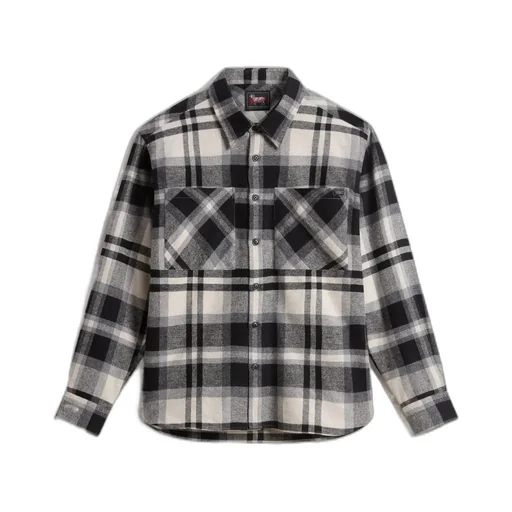 Black Label Collection Flannel Checked Shirt