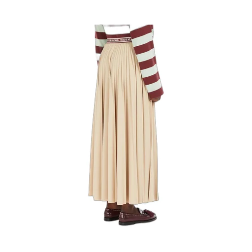 Bleu Pleated Skirt