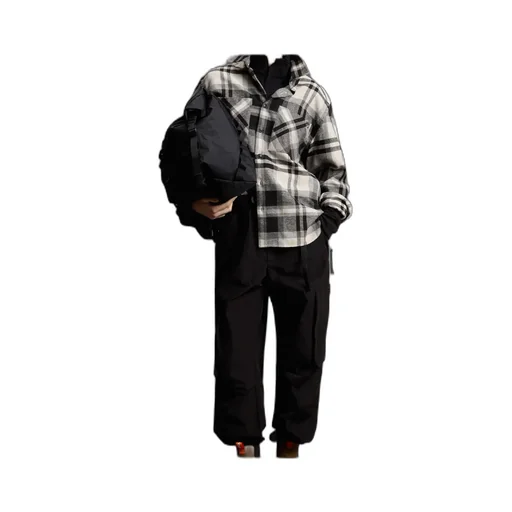 Black Label Collection Flannel Checked Shirt