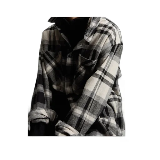 Black Label Collection Flannel Checked Shirt