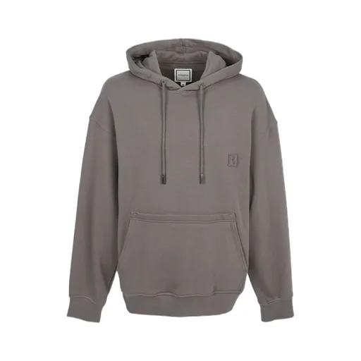 Flower Back Logo Hoodie