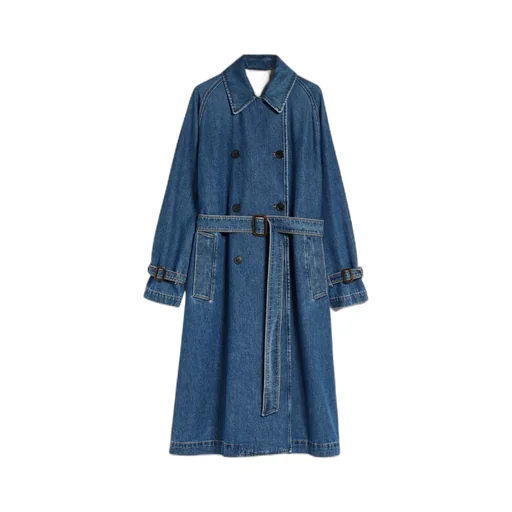 Denim Trench Coat