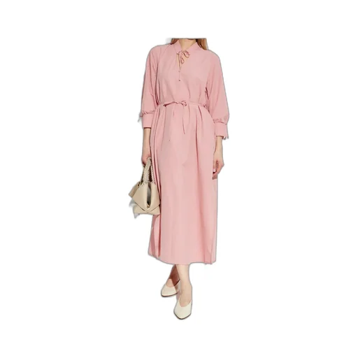 Stretch Striped Midi Dress