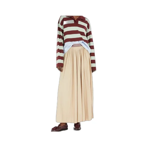 Bleu Pleated Skirt