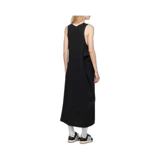 Sleeveless Twill Dress