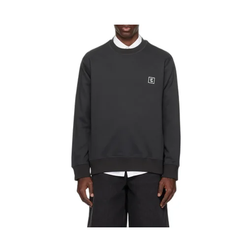 Logo Round Neck Long-Sleeved Sweater